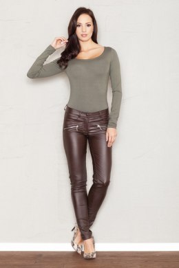 Spodnie Damskie Model 361 Brown - Figl Figl