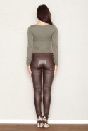 Spodnie Damskie Model 361 Brown - Figl Figl Spodnie Damskie Model 361 Brown - Figl Figl