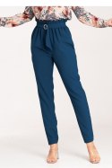 Spodnie Damskie Model M1072 Navy - Figl Figl Spodnie Damskie Model M1072 Navy - Figl Figl