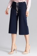 Spodnie Damskie Model M655 Navy - Figl Figl Spodnie Damskie Model M655 Navy - Figl Figl