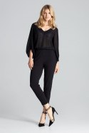 Spodnie Damskie Model M689 Black - Figl Figl Spodnie Damskie Model M689 Black - Figl Figl
