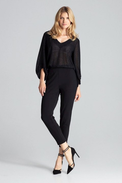 Spodnie Damskie Model M689 Black - Figl Figl Spodnie Damskie Model M689 Black - Figl Figl