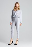 Spodnie Damskie Model M689 Grey - Figl Figl Spodnie Damskie Model M689 Grey - Figl Figl