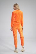 Spodnie Dresowe Model M762 Orange - Figl Figl Spodnie Dresowe Model M762 Orange - Figl Figl