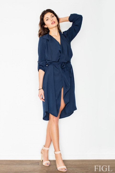 Sukienka Model M464 Navy - Figl Figl Sukienka Model M464 Navy - Figl Figl
