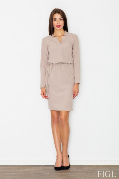 Sukienka Model M533 Beige - Figl Figl Sukienka Model M533 Beige - Figl Figl