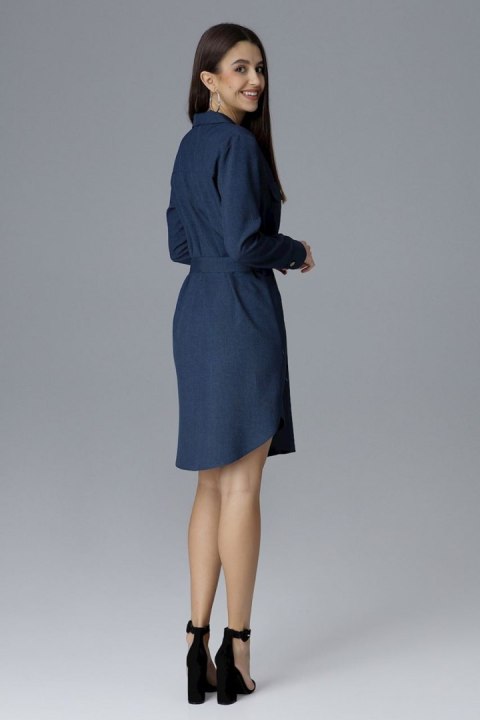 Sukienka Model M630 Navy - Figl Figl Sukienka Model M630 Navy - Figl Figl