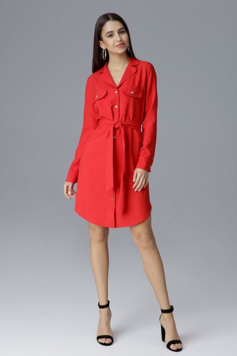 Sukienka Model M630 Red - Figl Figl Sukienka Model M630 Red - Figl Figl
