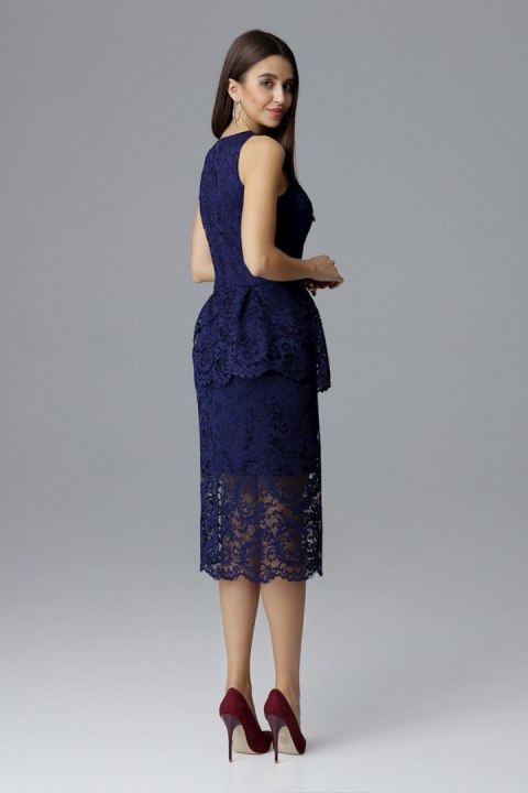 Sukienka Model M640 Navy - Figl Figl Sukienka Model M640 Navy - Figl Figl