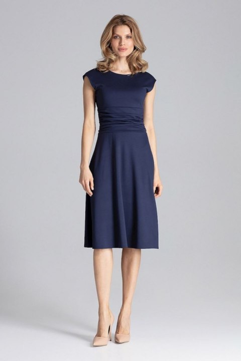 Sukienka Model M660 Navy - Figl Figl Sukienka Model M660 Navy - Figl Figl
