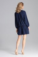 Sukienka Model M661 Navy - Figl Figl Sukienka Model M661 Navy - Figl Figl