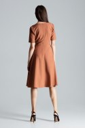 Sukienka Model M673 Brown - Figl Figl Sukienka Model M673 Brown - Figl Figl