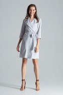 Sukienka Model M680 Grey - Figl Figl Sukienka Model M680 Grey - Figl Figl