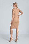 Sukienka Model M715 Beige - Figl Figl Sukienka Model M715 Beige - Figl Figl
