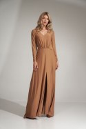 Sukienka Model M727 Beige - Figl Figl Sukienka Model M727 Beige - Figl Figl