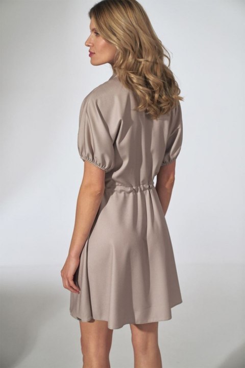 Sukienka Model M739 Beige - Figl Figl Sukienka Model M739 Beige - Figl Figl