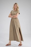 Sukienka Model M787 Beige - Figl Figl Sukienka Model M787 Beige - Figl Figl