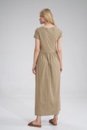 Sukienka Model M787 Beige - Figl Figl Sukienka Model M787 Beige - Figl Figl