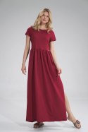 Sukienka Model M787 Bordo - Figl Figl Sukienka Model M787 Bordo - Figl Figl