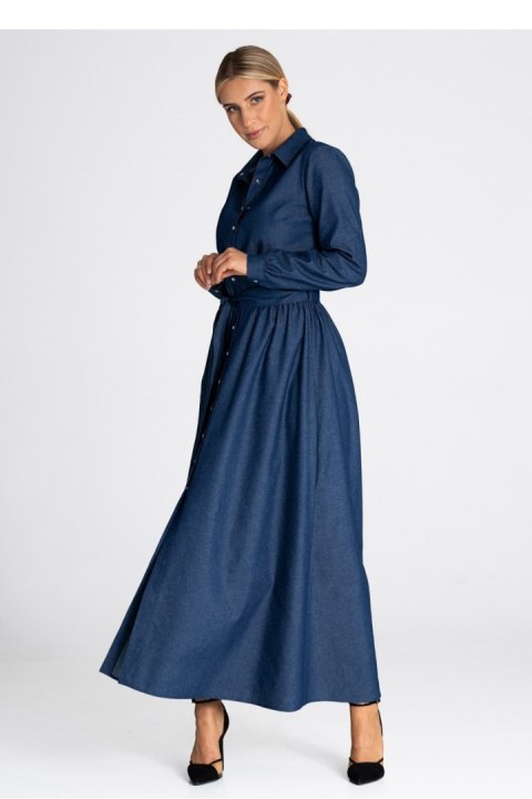 Sukienka Model M957 Navy - Figl Figl Sukienka Model M957 Navy - Figl Figl
