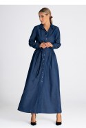 Sukienka Model M957 Navy - Figl Figl Sukienka Model M957 Navy - Figl Figl
