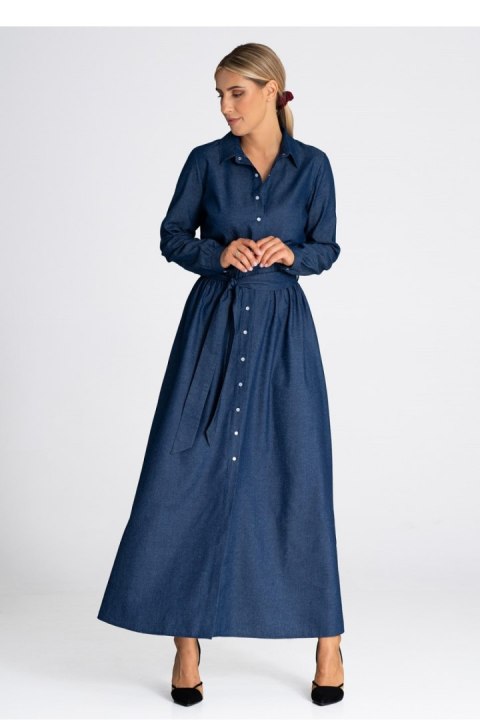 Sukienka Model M957 Navy - Figl Figl Sukienka Model M957 Navy - Figl Figl