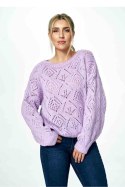 Sweter Damski Model M887 Violet - Figl Figl Sweter Damski Model M887 Violet - Figl Figl