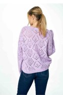 Sweter Damski Model M887 Violet - Figl Figl Sweter Damski Model M887 Violet - Figl Figl