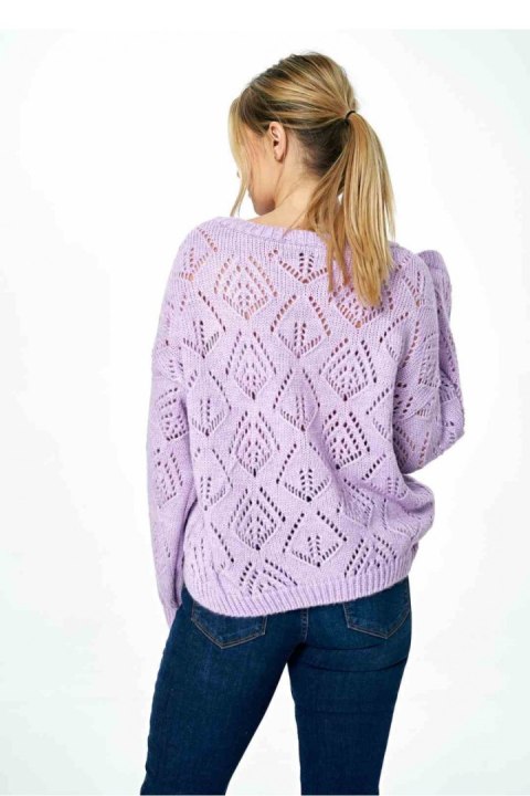 Sweter Damski Model M887 Violet - Figl Figl Sweter Damski Model M887 Violet - Figl Figl