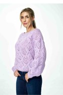 Sweter Damski Model M887 Violet - Figl Figl Sweter Damski Model M887 Violet - Figl Figl