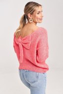 Sweter Damski Model M993 Coral - Figl Figl Sweter Damski Model M993 Coral - Figl Figl