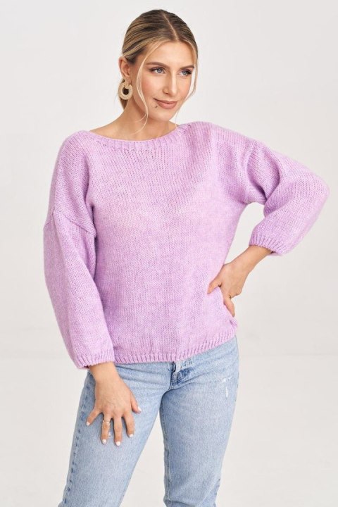 Sweter Damski Model M993 Violet - Figl Figl Sweter Damski Model M993 Violet - Figl Figl