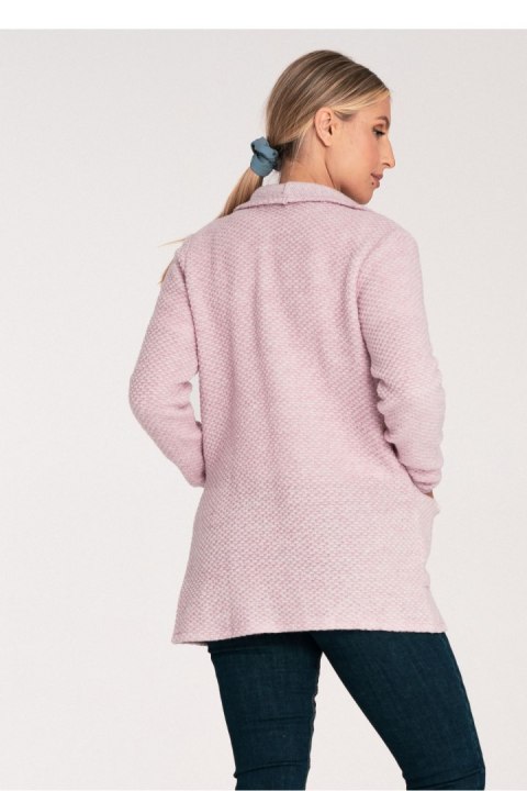 Sweter Kardigan Model M1043 Pink - Figl Figl Sweter Kardigan Model M1043 Pink - Figl Figl
