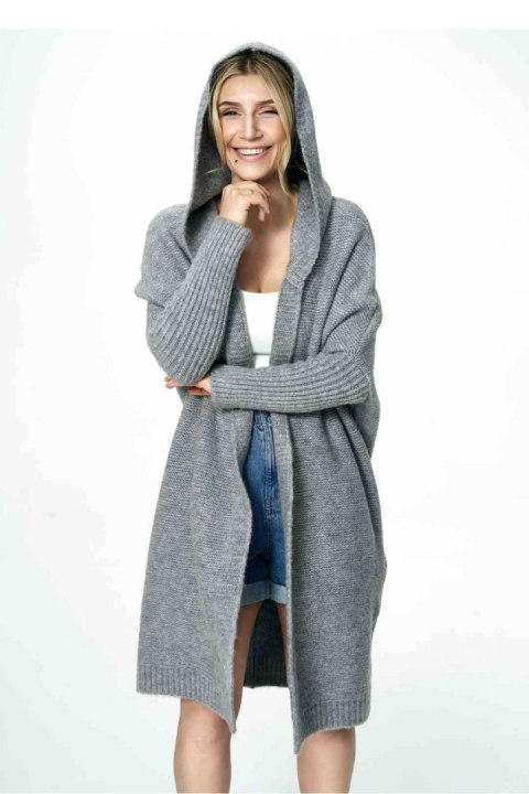 Sweter Kardigan Model M901 Grey - Figl Figl