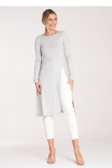Tunika Model M1075 Grey - Figl Figl Tunika Model M1075 Grey - Figl Figl