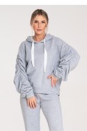 Bluza Damska Model M1055 Grey - Figl Figl Bluza Damska Model M1055 Grey - Figl Figl