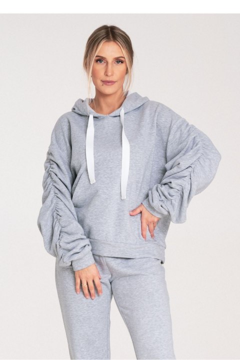 Bluza Damska Model M1055 Grey - Figl Figl Bluza Damska Model M1055 Grey - Figl Figl