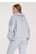 Bluza Damska Model M1055 Grey - Figl Figl Bluza Damska Model M1055 Grey - Figl Figl