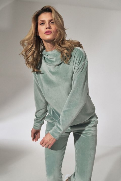 Bluza Damska Model M745 Mint - Figl Figl Bluza Damska Model M745 Mint - Figl Figl
