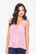 Bluzka Model M303 Pink - Figl Figl Bluzka Model M303 Pink - Figl Figl