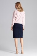 Bluzka Model M659 Pink - Figl Figl Bluzka Model M659 Pink - Figl Figl