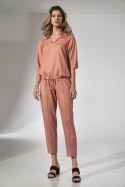 Bluzka Model M744 Orange - Figl Figl Bluzka Model M744 Orange - Figl Figl