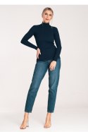Golf Damski Model M1058 Navy - Figl Figl Golf Damski Model M1058 Navy - Figl Figl