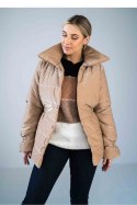 Kurtka Damska Model M933 Beige - Figl Figl Kurtka Damska Model M933 Beige - Figl Figl