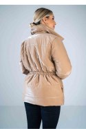 Kurtka Damska Model M933 Beige - Figl Figl Kurtka Damska Model M933 Beige - Figl Figl