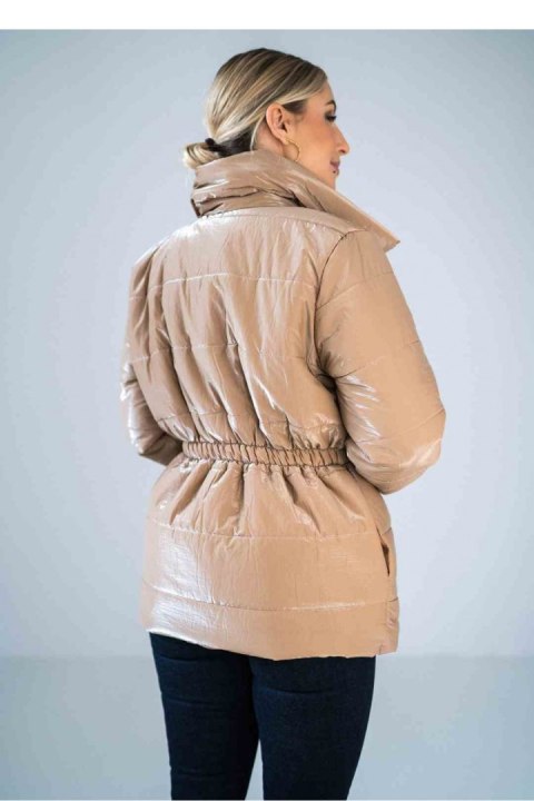 Kurtka Damska Model M933 Beige - Figl Figl Kurtka Damska Model M933 Beige - Figl Figl