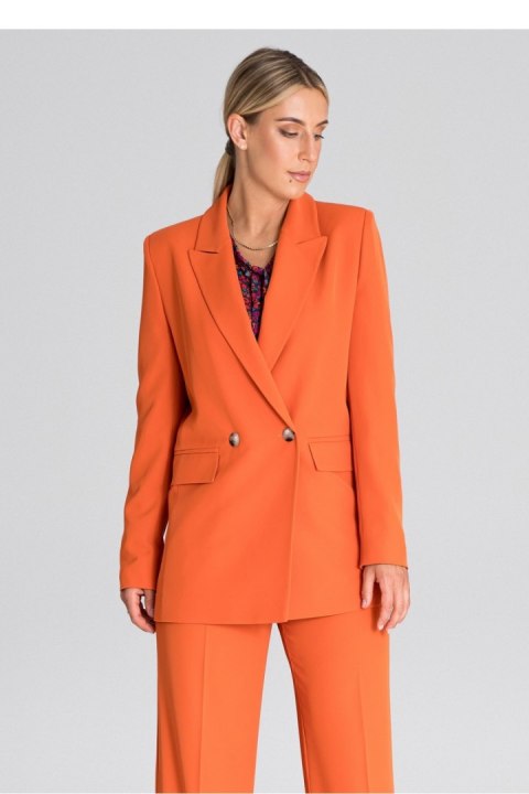 Marynarka Model M948 Orange - Figl Figl Marynarka Model M948 Orange - Figl Figl