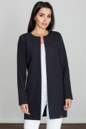 Płaszcz Damski Model M551 Black - Figl Figl Płaszcz Damski Model M551 Black - Figl Figl