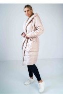 Płaszcz Damski Model M929 Beige - Figl Figl Płaszcz Damski Model M929 Beige - Figl Figl