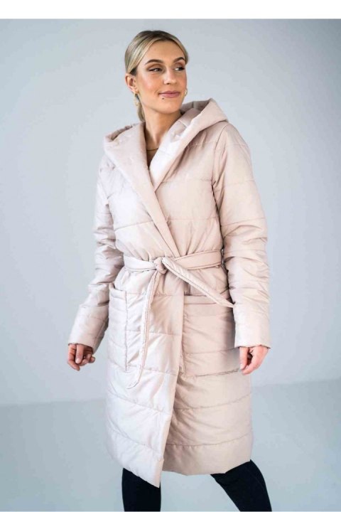 Płaszcz Damski Model M929 Beige - Figl Figl Płaszcz Damski Model M929 Beige - Figl Figl